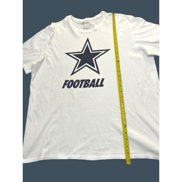 Cowboys Nike Dri-Fit XXL Mens T-Shirt White Cotton - Picture 4 of 6